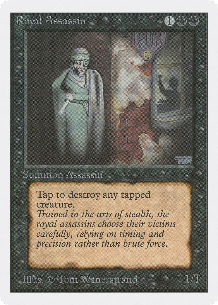 Royal Assassin — Unlimited Edition — Magic: The Gathering