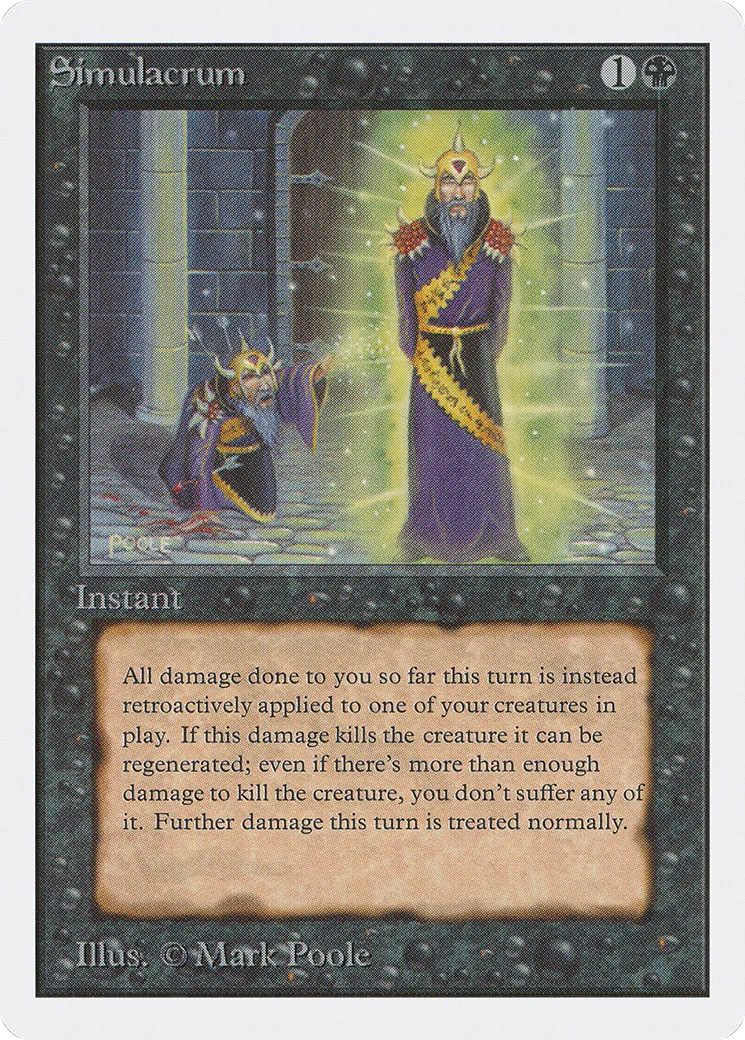 Simulacre — Unlimited Edition — Magic: The Gathering