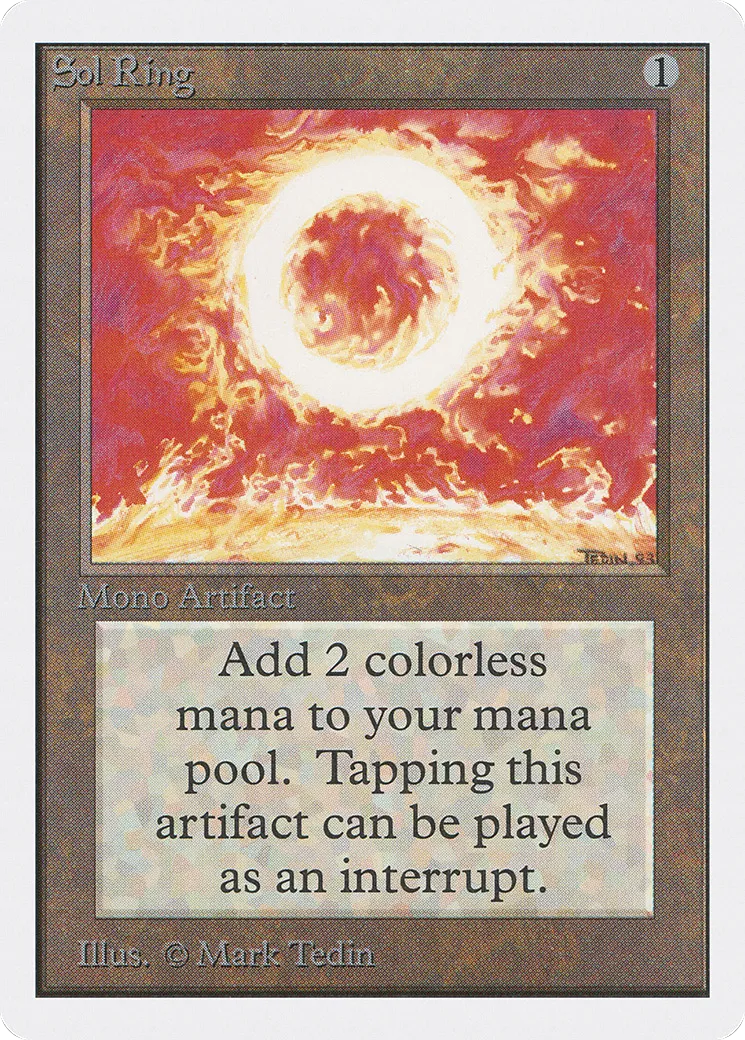 Sol Ring — Unlimited Edition — Magic: The Gathering