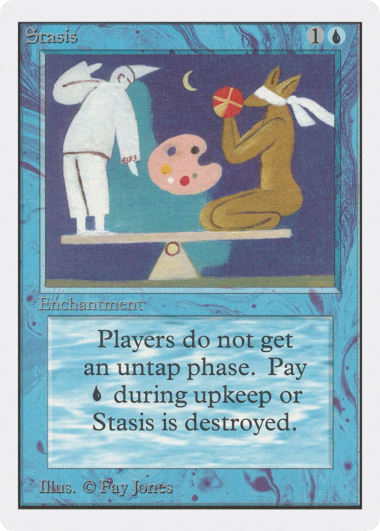 Stasis — Unlimited Edition — Magic: The Gathering