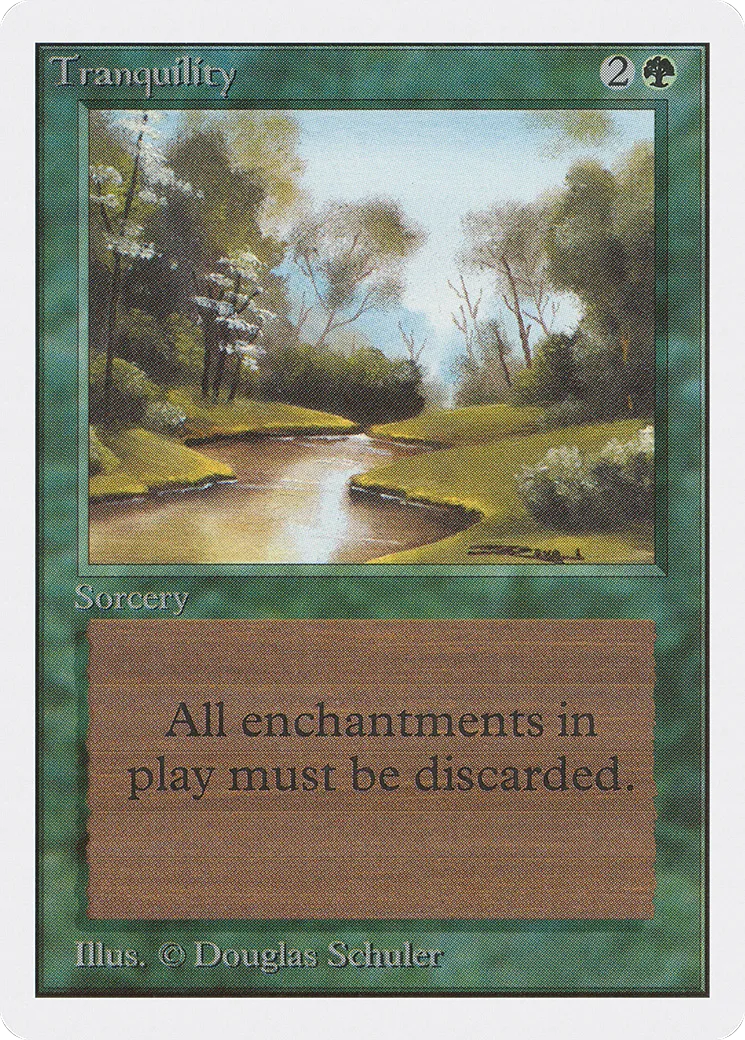 Tranquility — Unlimited Edition — Magic: The Gathering