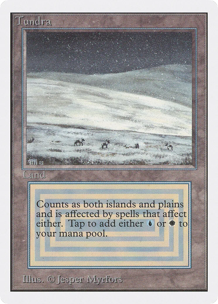 Toundra — Unlimited Edition — Magic: The Gathering