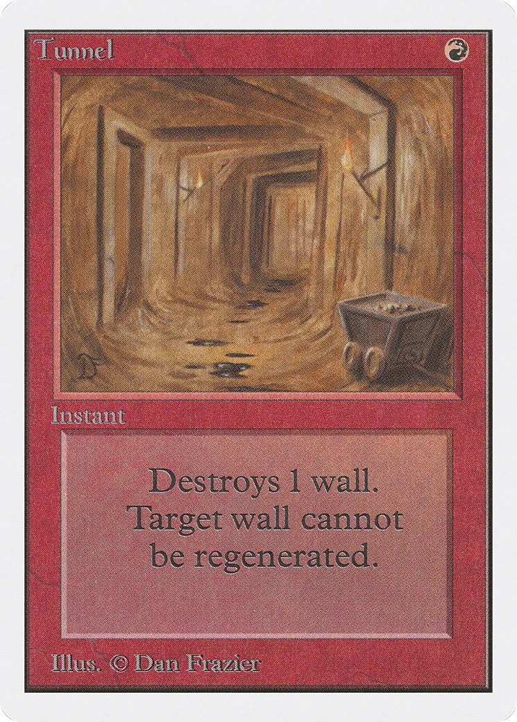Tunnel — Unlimited Edition — Magic: The Gathering