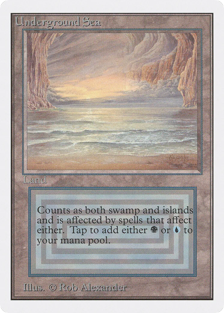 Mer souterraine — Unlimited Edition — Magic: The Gathering
