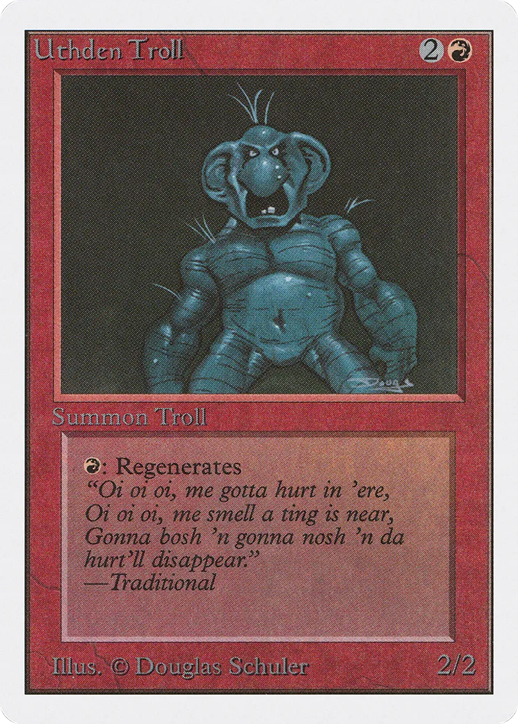 Uthden Troll — Unlimited Edition — Magic: The Gathering