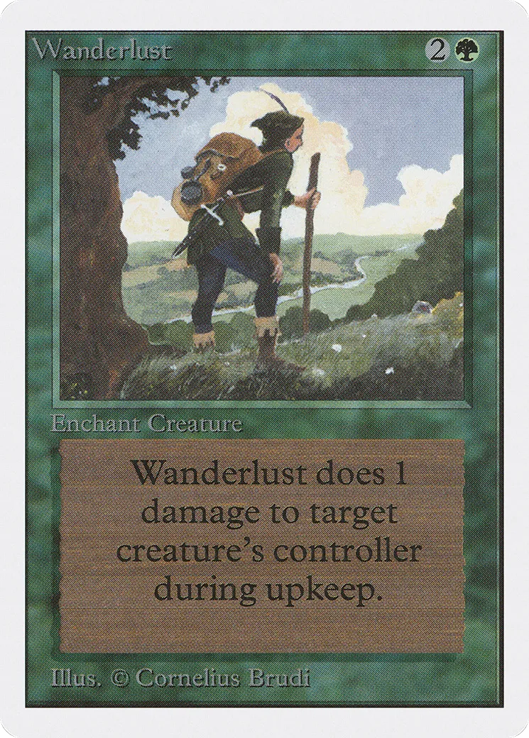 Wanderlust — Unlimited Edition — Magic: The Gathering