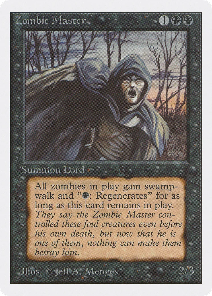 Zombie Master — Unlimited Edition — Magic: The Gathering