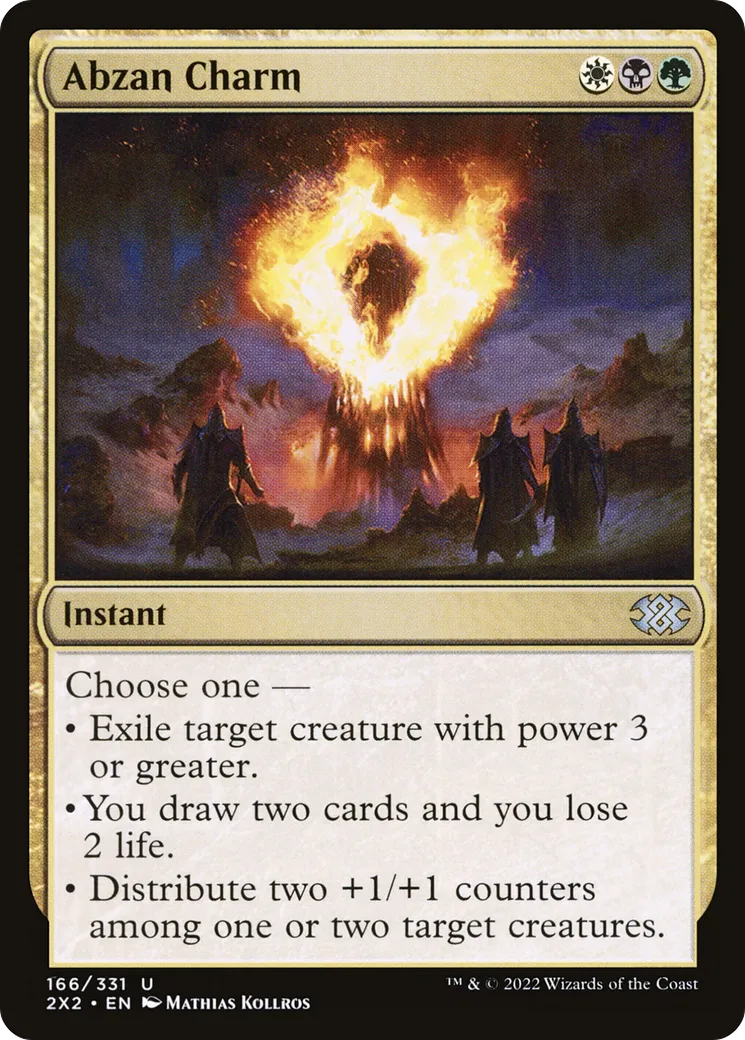 Abzan Charm — Double Masters 2022 — Magic: The Gathering