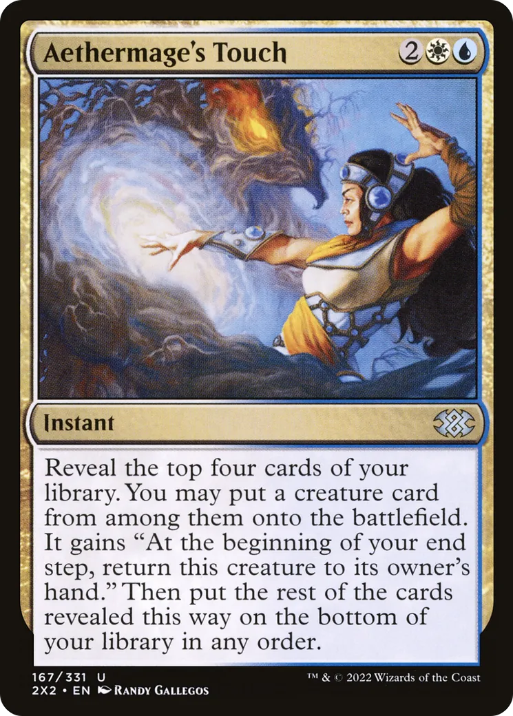 Toucher de l'Æthermage — Double Masters 2022 — Magic: The Gathering