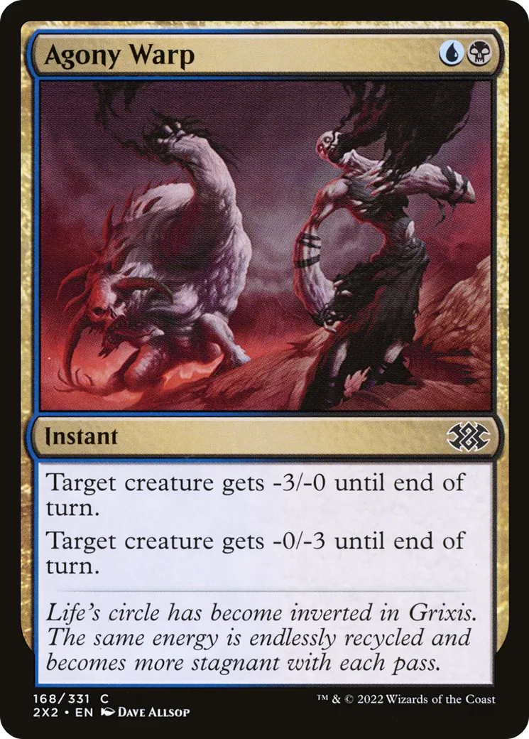 Distorsion d'angoisse — Double Masters 2022 — Magic: The Gathering