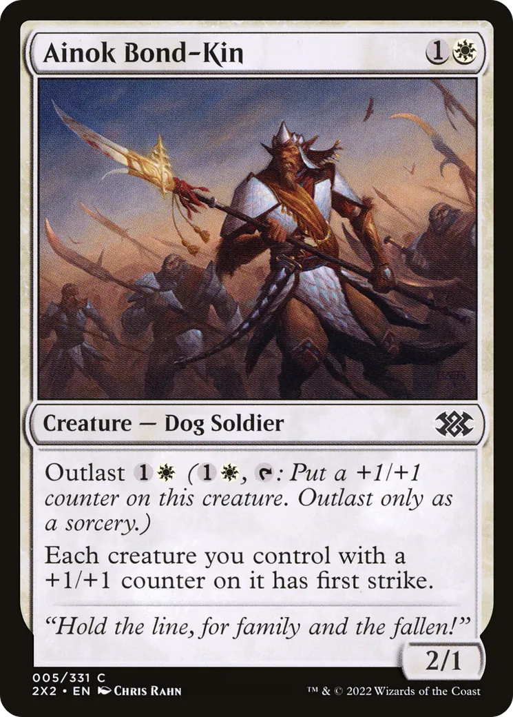 Ainok Bond-Kin — Double Masters 2022 — Magic: The Gathering
