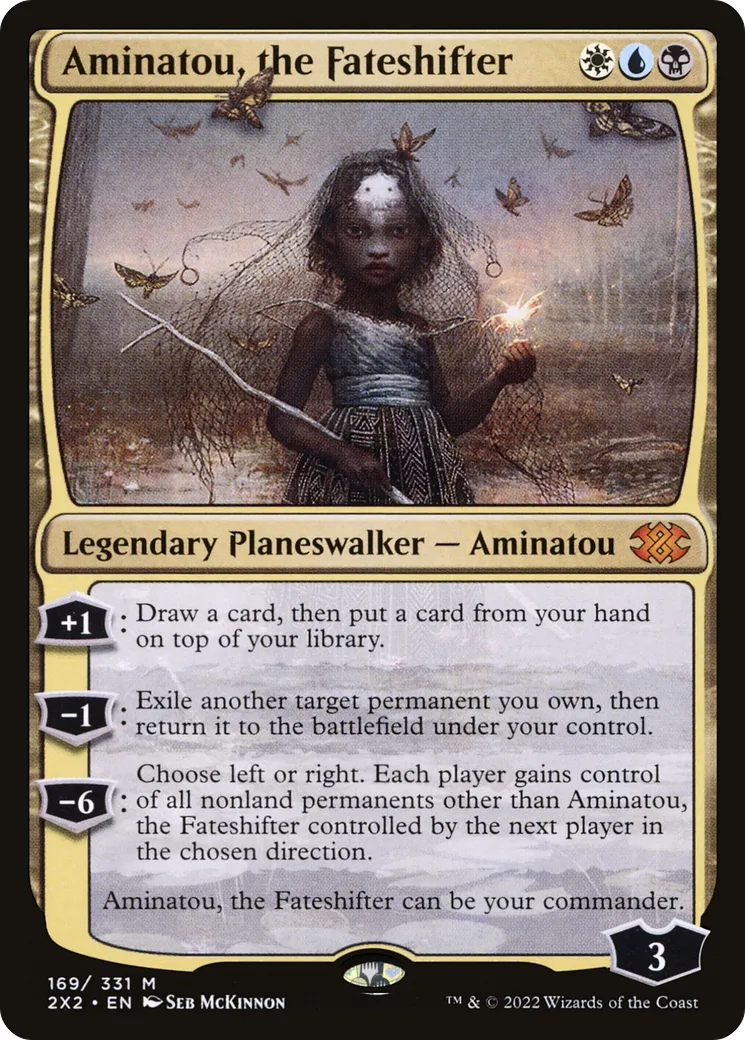 Aminatou, la façonneuse de destin — Double Masters 2022 — Magic: The Gathering