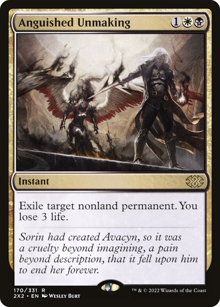Anguished Unmaking — Double Masters 2022 — Magic: The Gathering