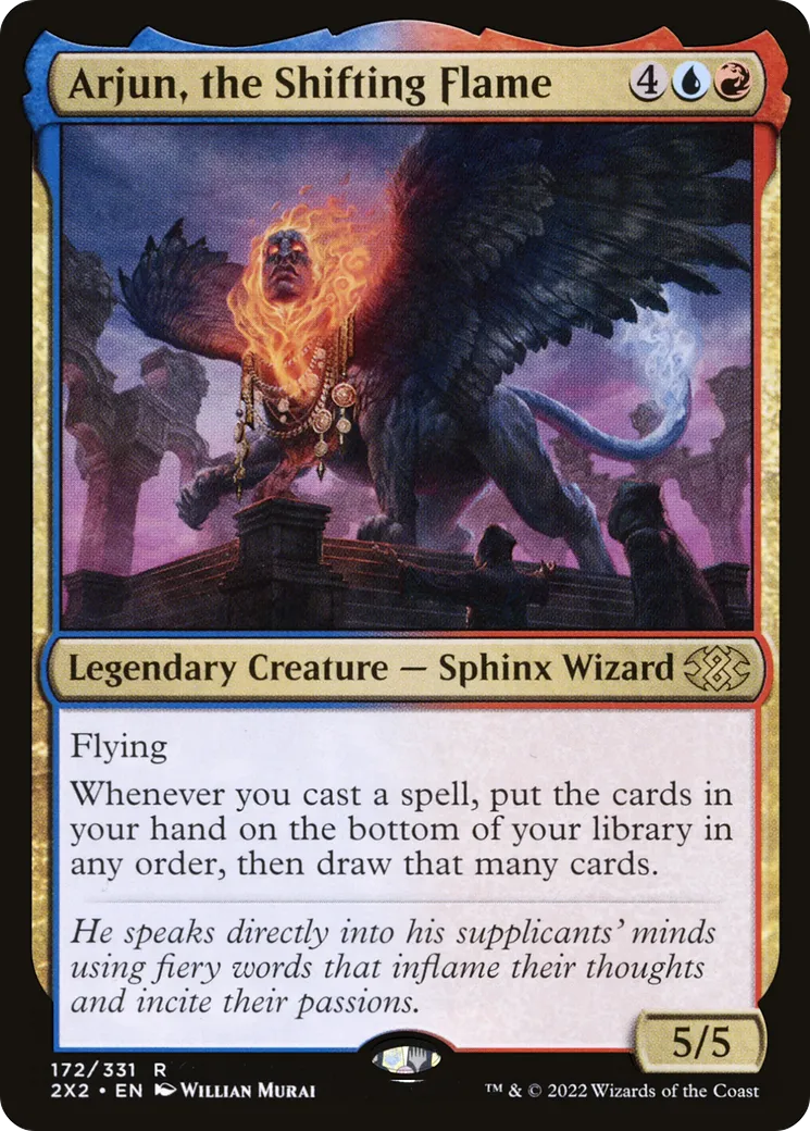 Arjun, the Shifting Flame — Double Masters 2022 — Magic: The Gathering