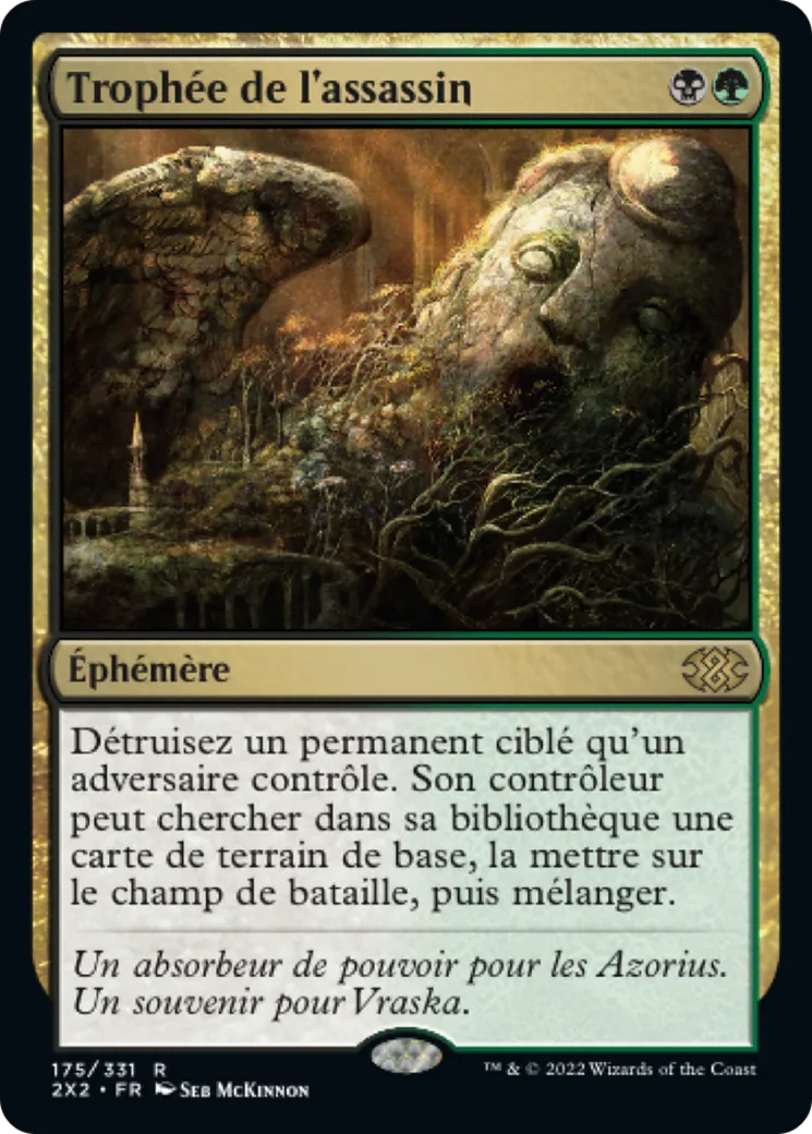 Trophée de l'assassin — Double Masters 2022 — Magic: The Gathering