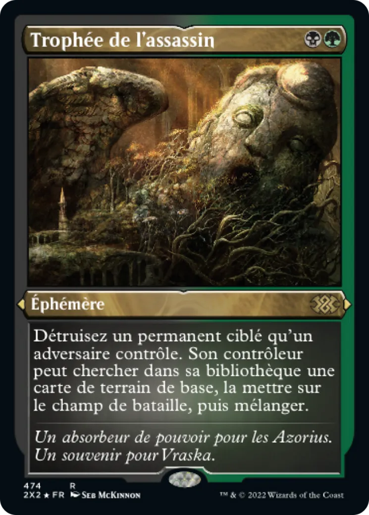 Trophée de l'assassin — Double Masters 2022 — Magic: The Gathering