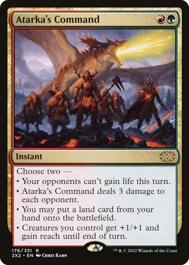 Atarka's Command — Double Masters 2022 — Magic: The Gathering