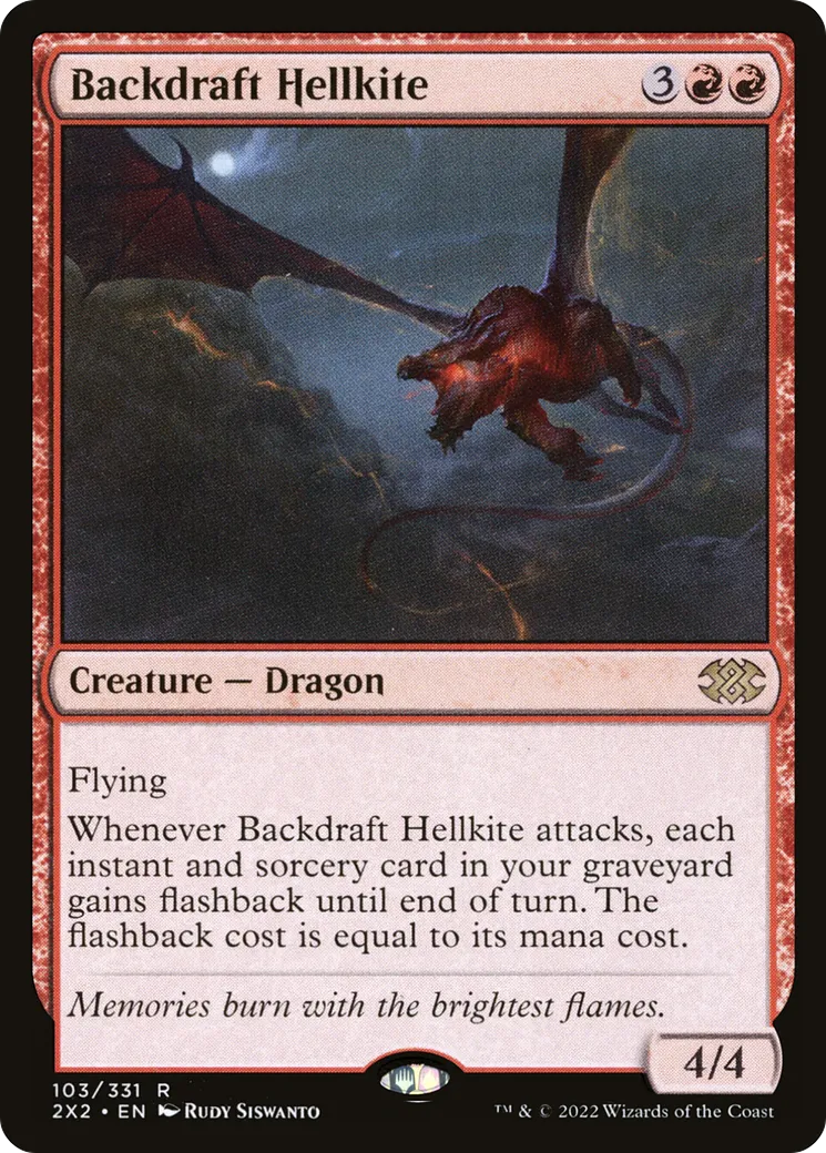 Escouflenfer des vents contraires — Double Masters 2022 — Magic: The Gathering