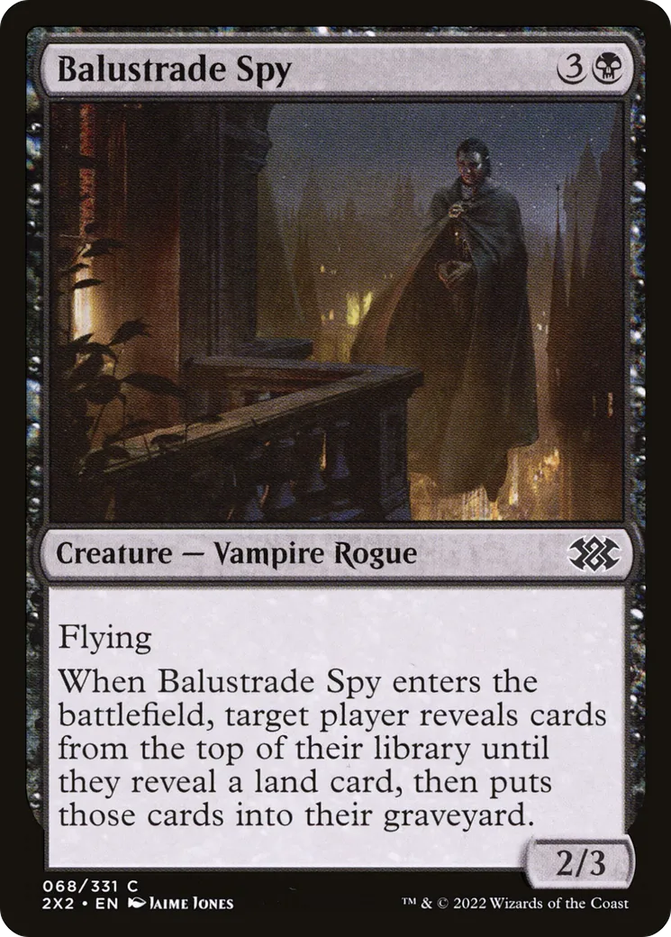 Espion de balustrade — Double Masters 2022 — Magic: The Gathering