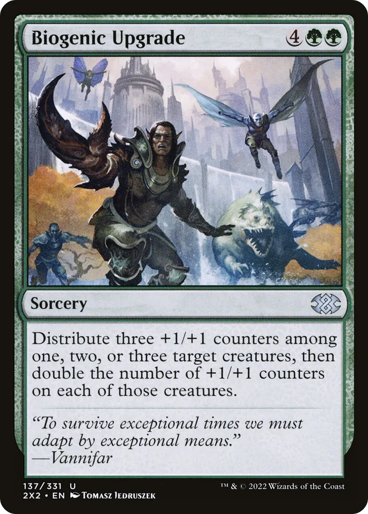 Biogenic Upgrade — Double Masters 2022 — Magic: The Gathering