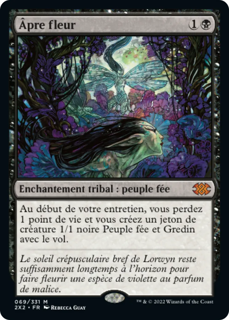 Âpre fleur — Double Masters 2022 — Magic: The Gathering