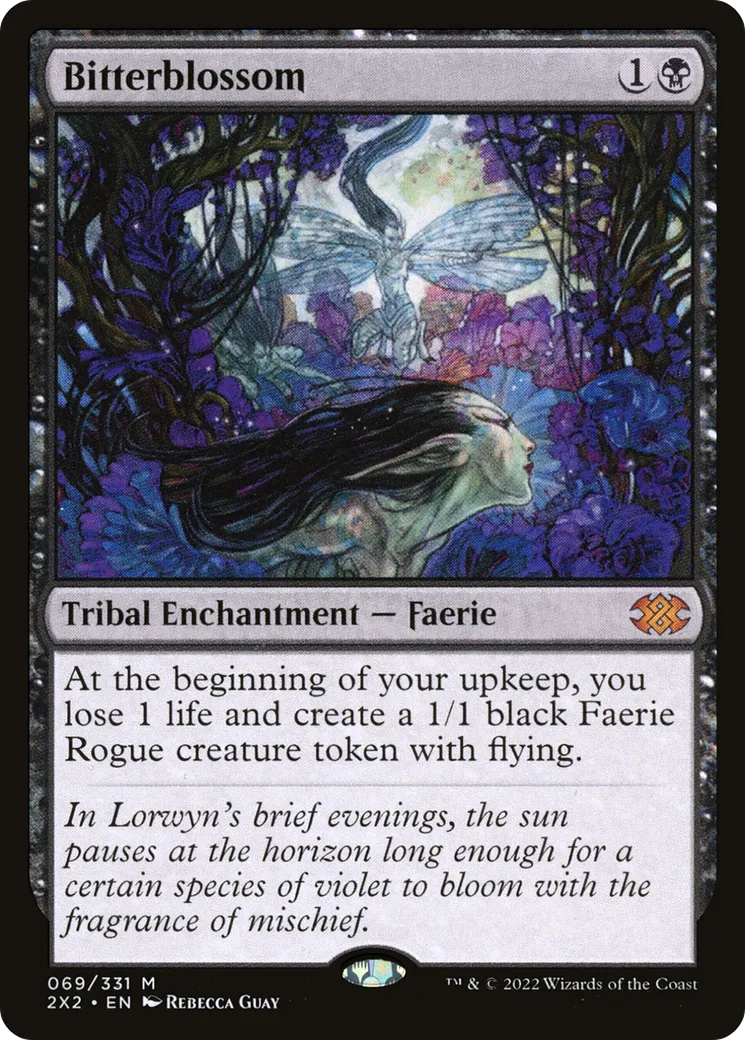 Bitterblossom — Double Masters 2022 — Magic: The Gathering