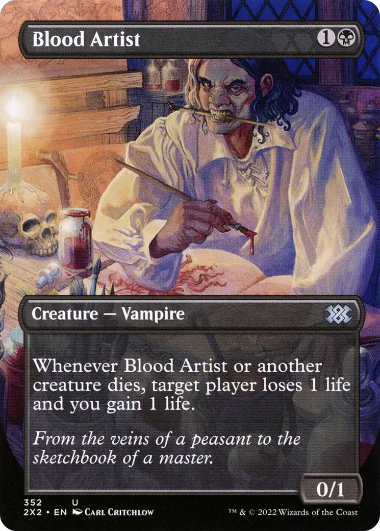 Blood Artist — Double Masters 2022 — Magic: The Gathering