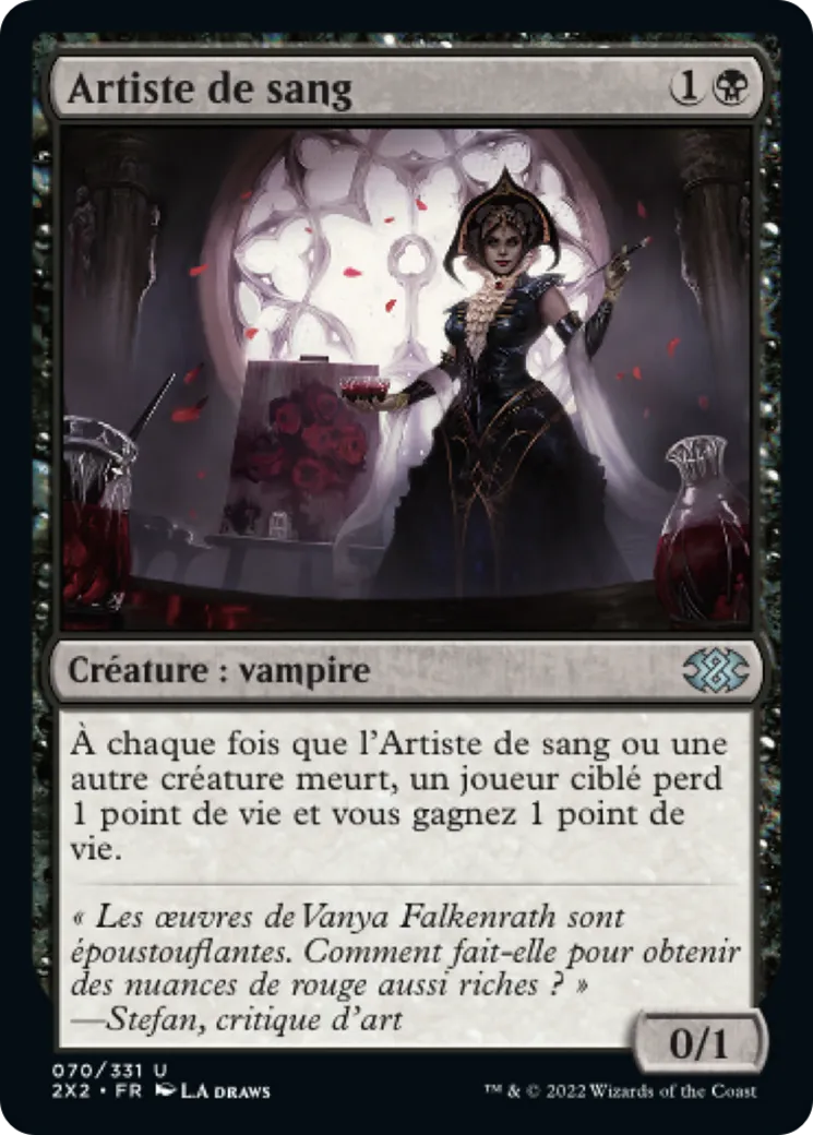 Artiste de sang — Double Masters 2022 — Magic: The Gathering