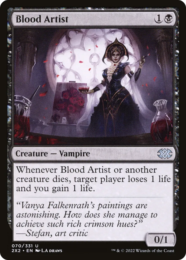 Blood Artist — Double Masters 2022 — Magic: The Gathering