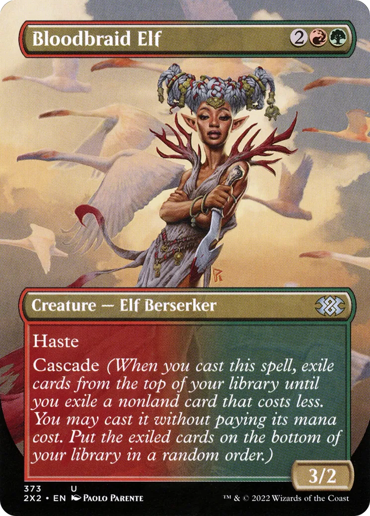 Bloodbraid Elf — Double Masters 2022 — Magic: The Gathering
