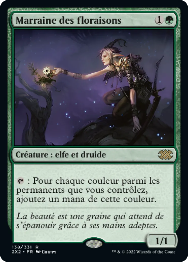 Marraine des floraisons — Double Masters 2022 — Magic: The Gathering