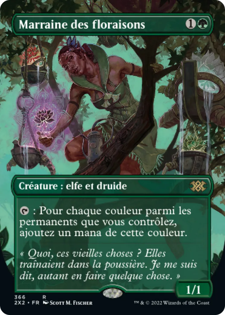 Marraine des floraisons — Double Masters 2022 — Magic: The Gathering
