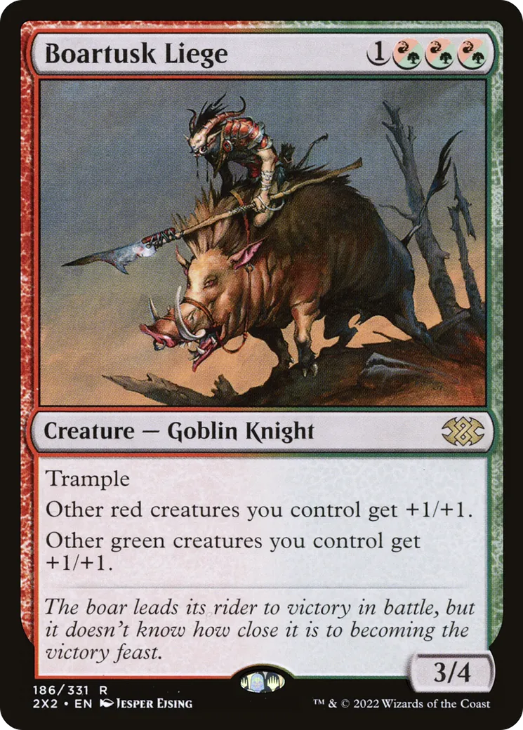 Noble féal de la Hure — Double Masters 2022 — Magic: The Gathering