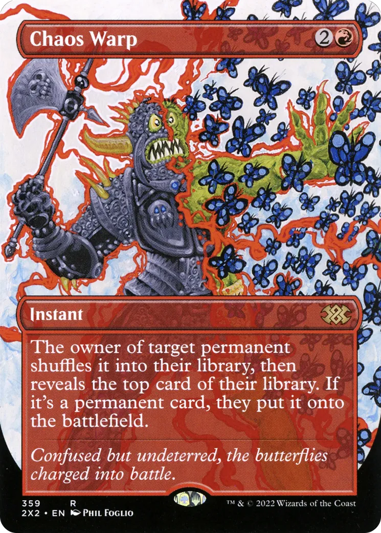 Chaos Warp — Double Masters 2022 — Magic: The Gathering
