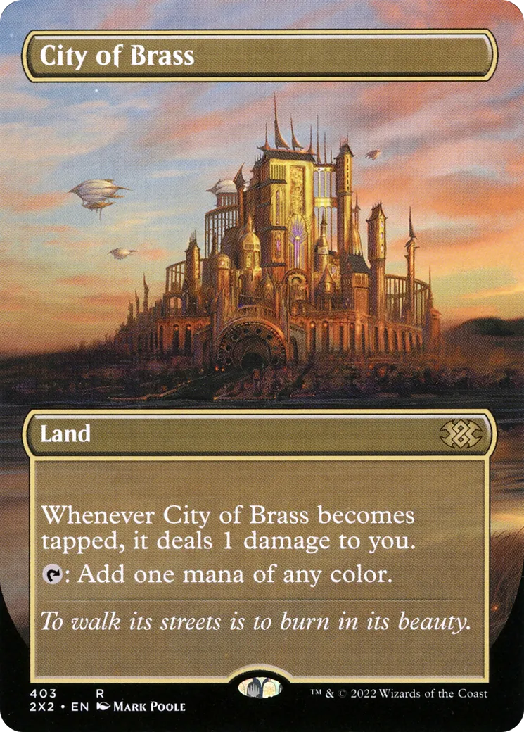 Cité d'airain — Double Masters 2022 — Magic: The Gathering