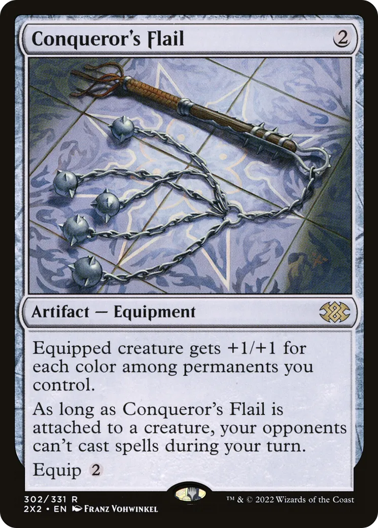Conqueror's Flail — Double Masters 2022 — Magic: The Gathering
