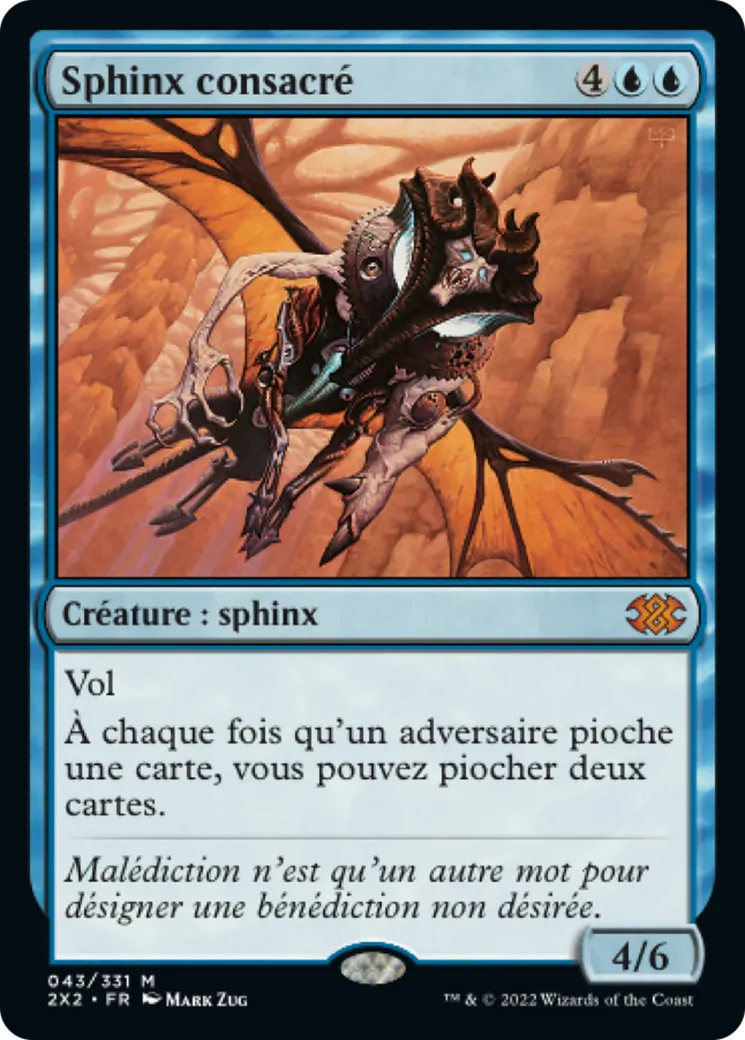 Sphinx consacré — Double Masters 2022 — Magic: The Gathering
