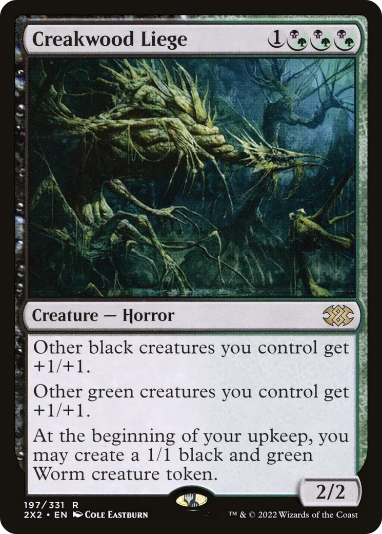 Creakwood Liege — Double Masters 2022 — Magic: The Gathering