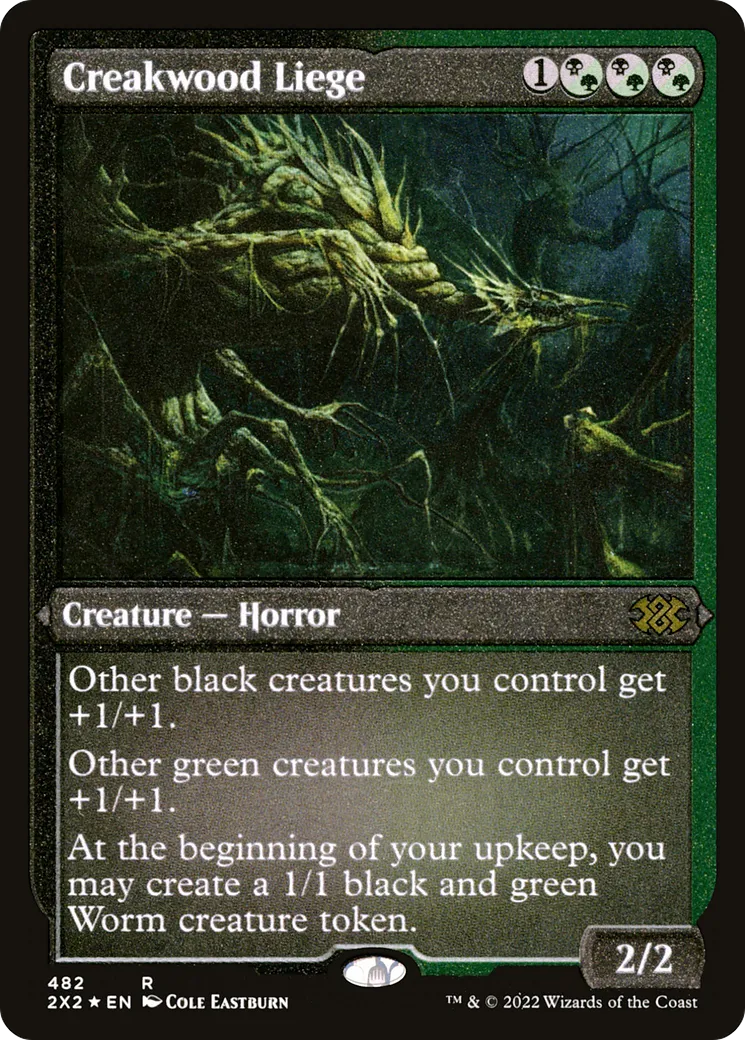 Creakwood Liege — Double Masters 2022 — Magic: The Gathering