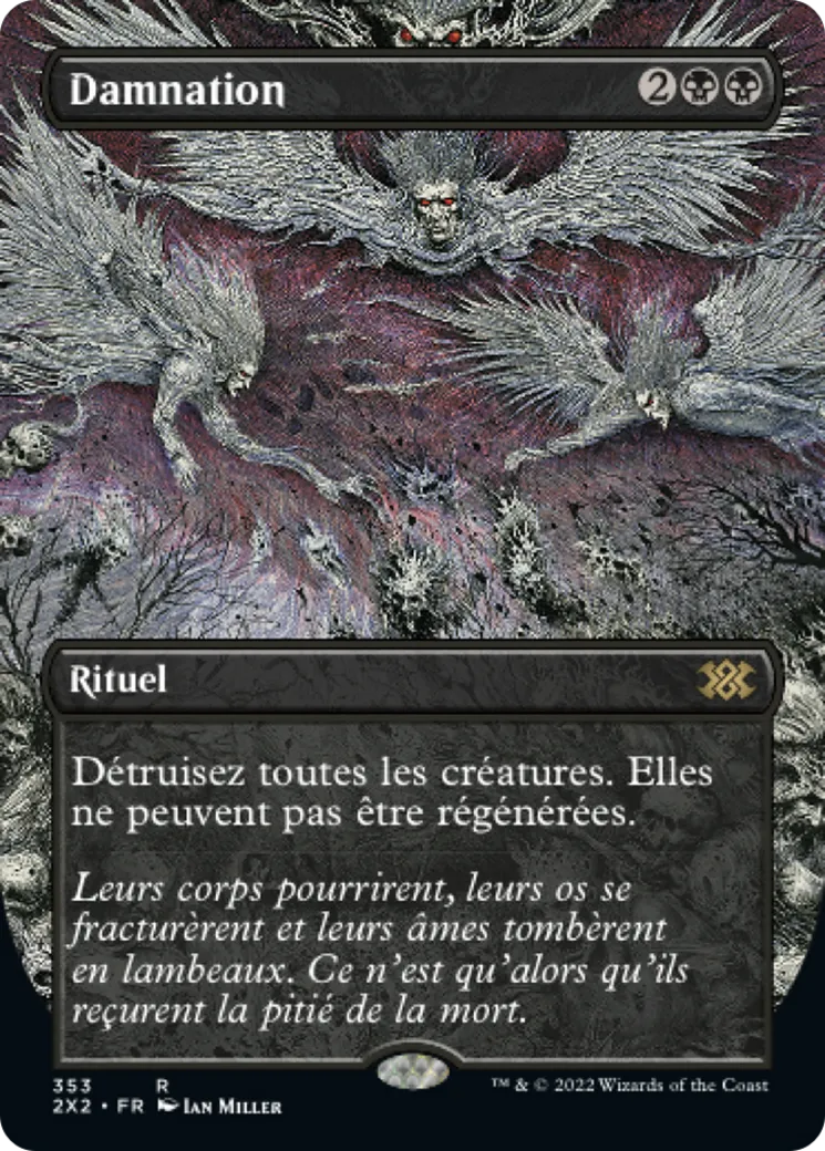 Damnation — Double Masters 2022 — Magic: The Gathering