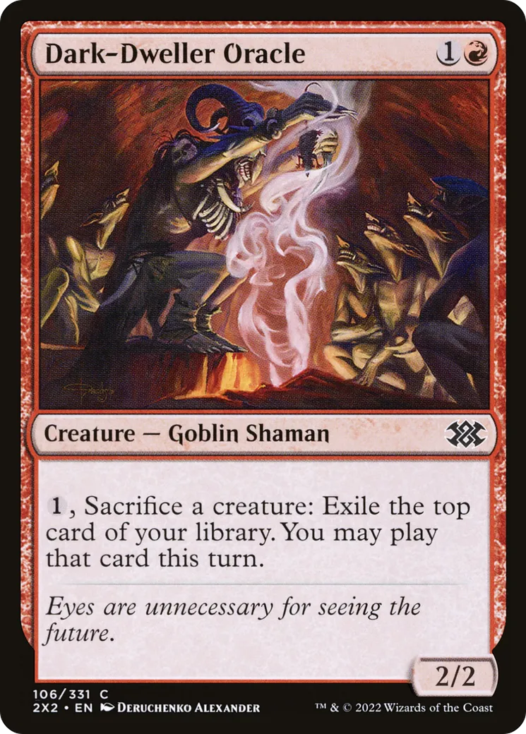 Dark-Dweller Oracle — Double Masters 2022 — Magic: The Gathering