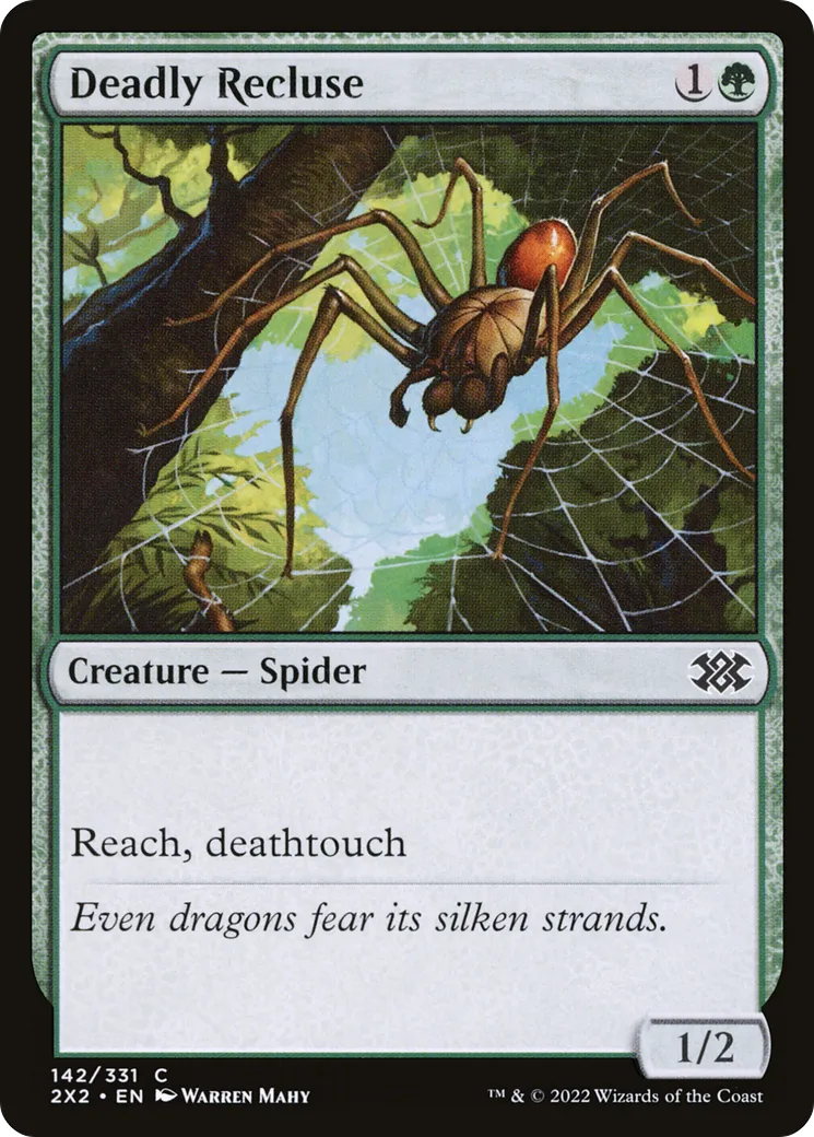 Recluse mortelle — Double Masters 2022 — Magic: The Gathering