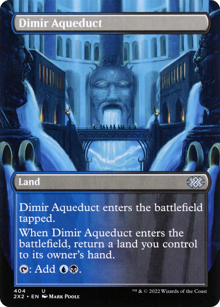 Dimir Aqueduct — Double Masters 2022 — Magic: The Gathering