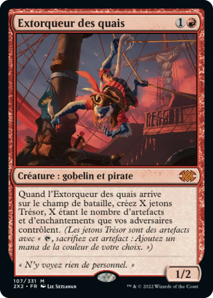 Extorqueur des quais — Double Masters 2022 — Magic: The Gathering