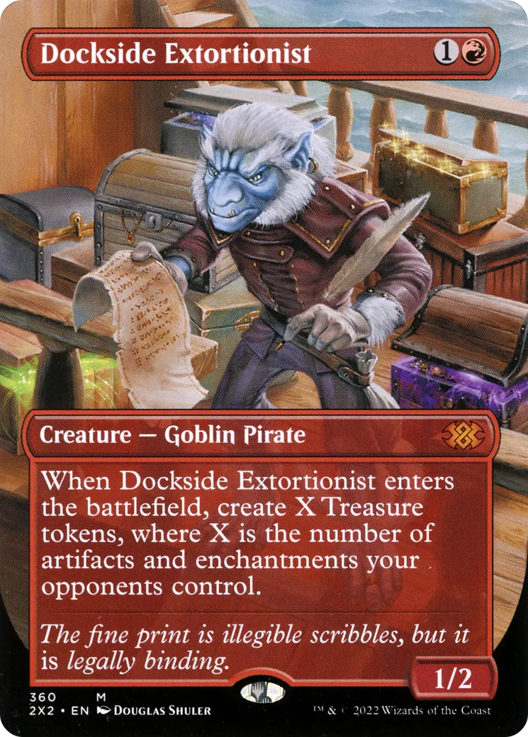 Extorqueur des quais — Double Masters 2022 — Magic: The Gathering