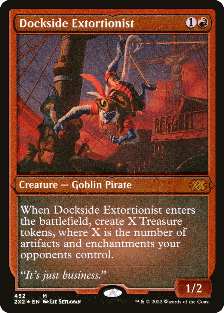 Extorqueur des quais — Double Masters 2022 — Magic: The Gathering