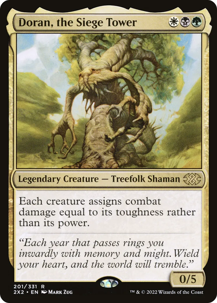 Doran, the Siege Tower — Double Masters 2022 — Magic: The Gathering