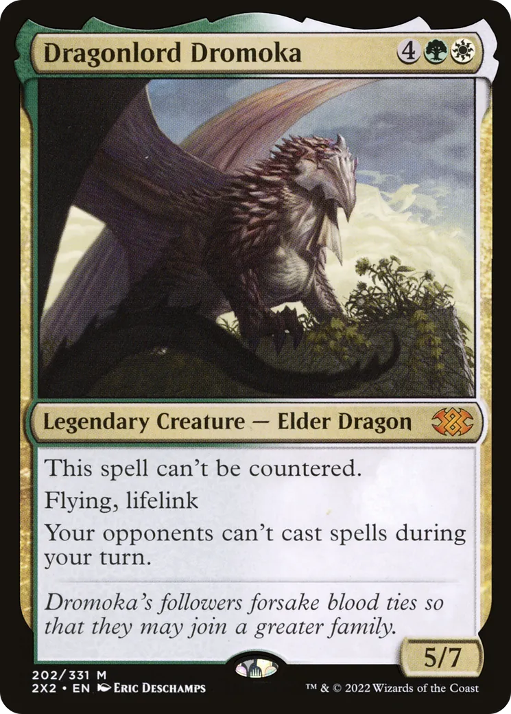 Dragonlord Dromoka — Double Masters 2022 — Magic: The Gathering