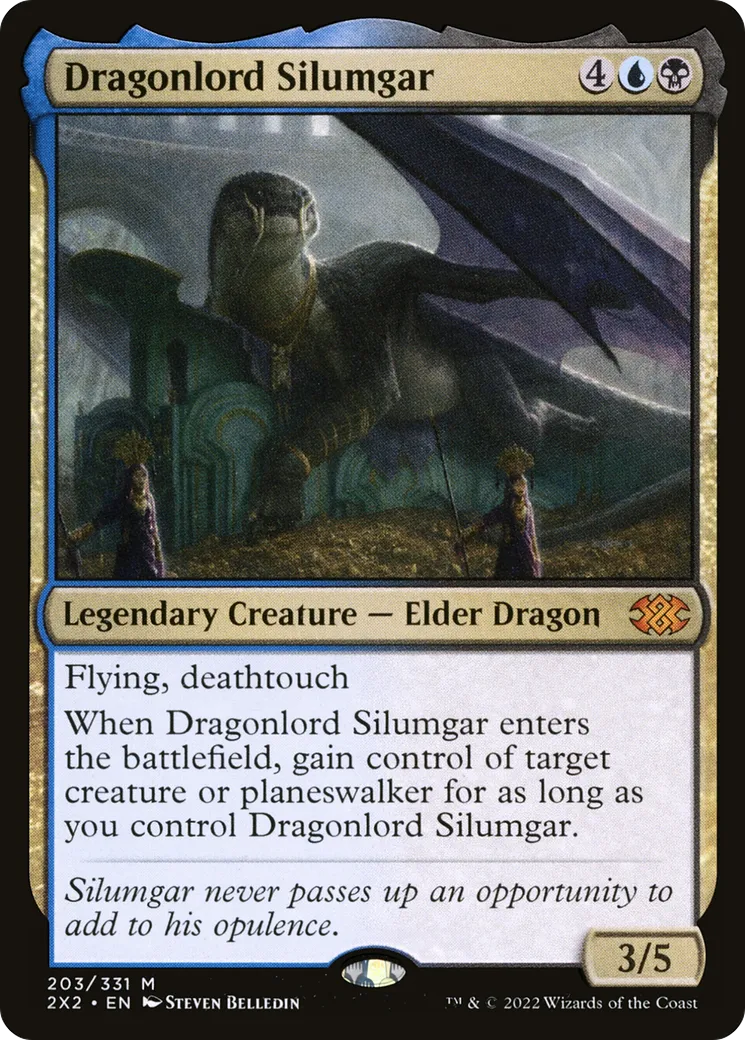 Dragonlord Silumgar — Double Masters 2022 — Magic: The Gathering
