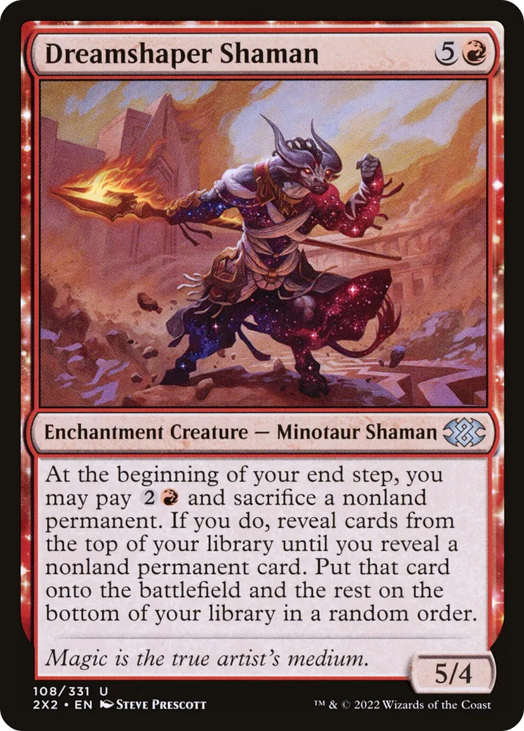Dreamshaper Shaman — Double Masters 2022 — Magic: The Gathering